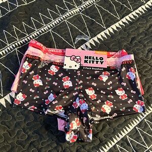 Christmas Hello Kitty Boyshorts 3-Pack